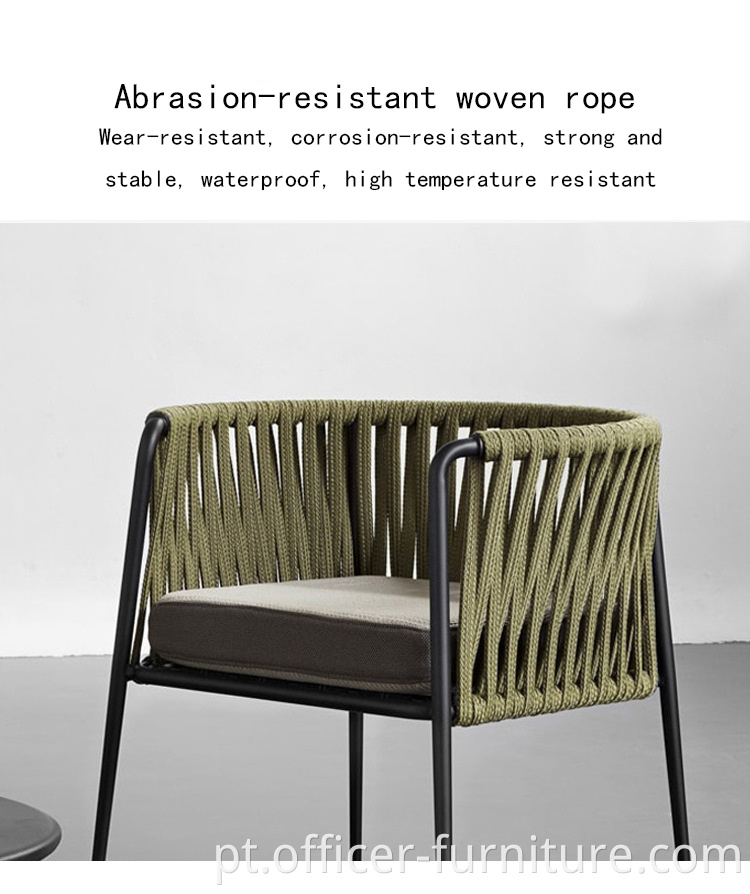 Made of wear-resistant braided rope